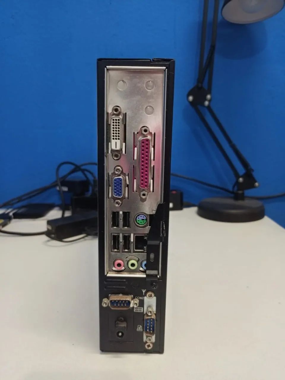 Mini PC Intel Atom D2550 - 4GB - HD 500GB - Apenas para uso básico  - Foto 3