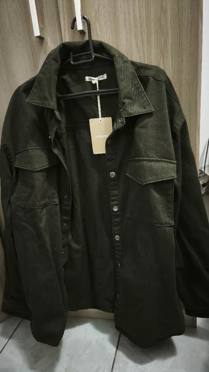 Jaqueta Verde militar Hering