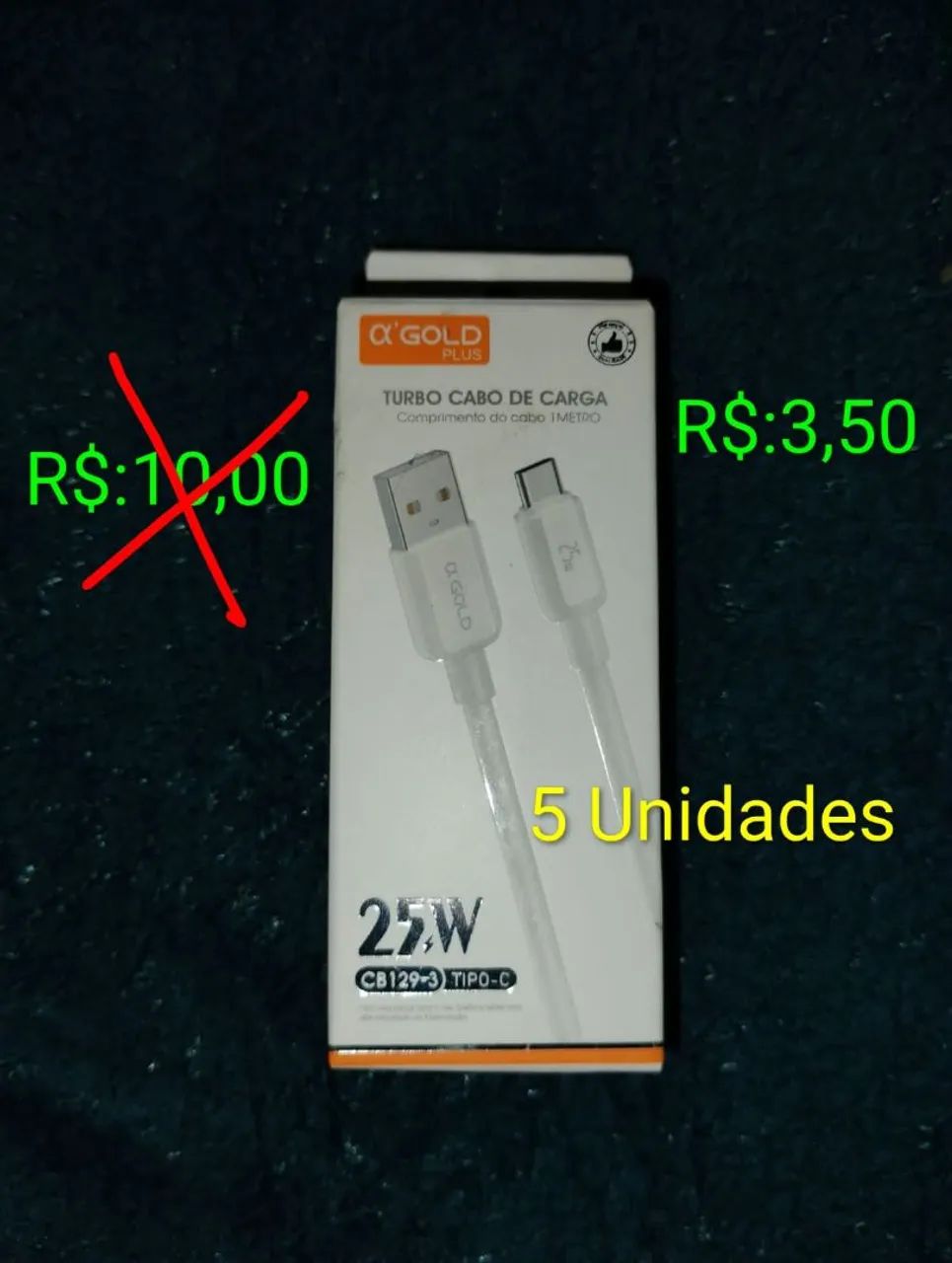 Cabos novos e lacrados! - Foto 4
