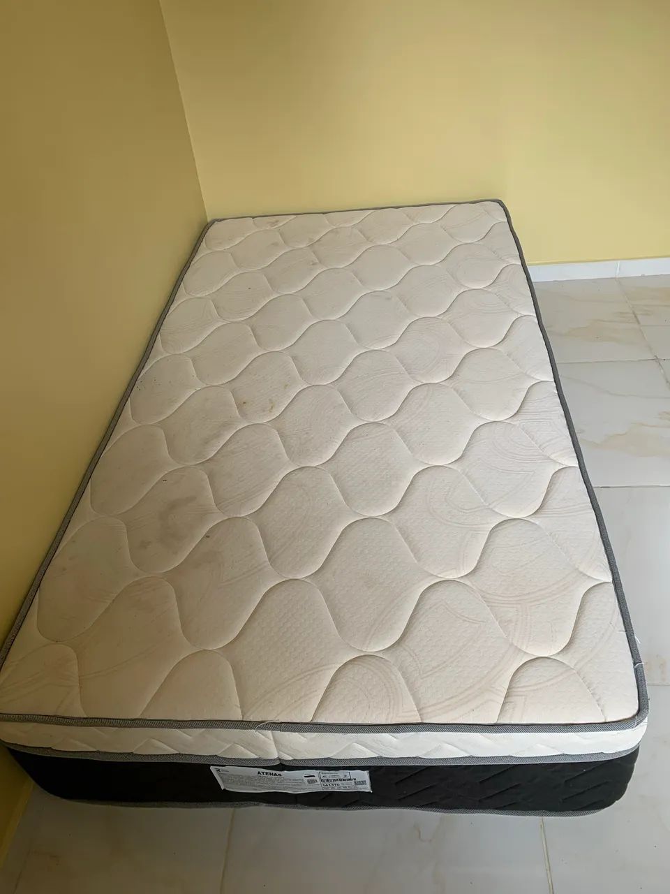 Cama solteirão molas ensacadas - Foto 2