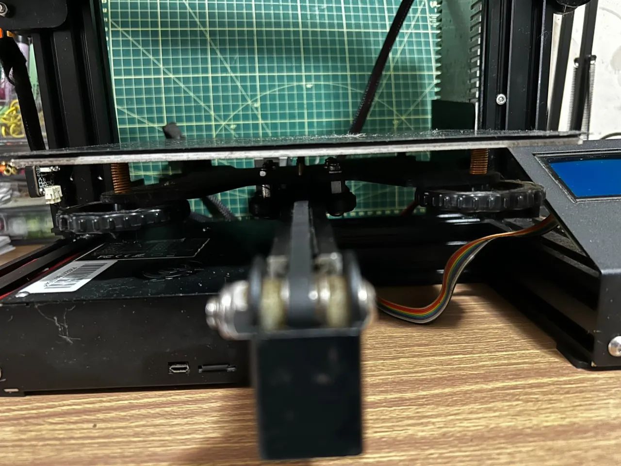 Impressora 3D Creality Ender 3 V2 modificada + filamentos e acessórios  - Foto 2