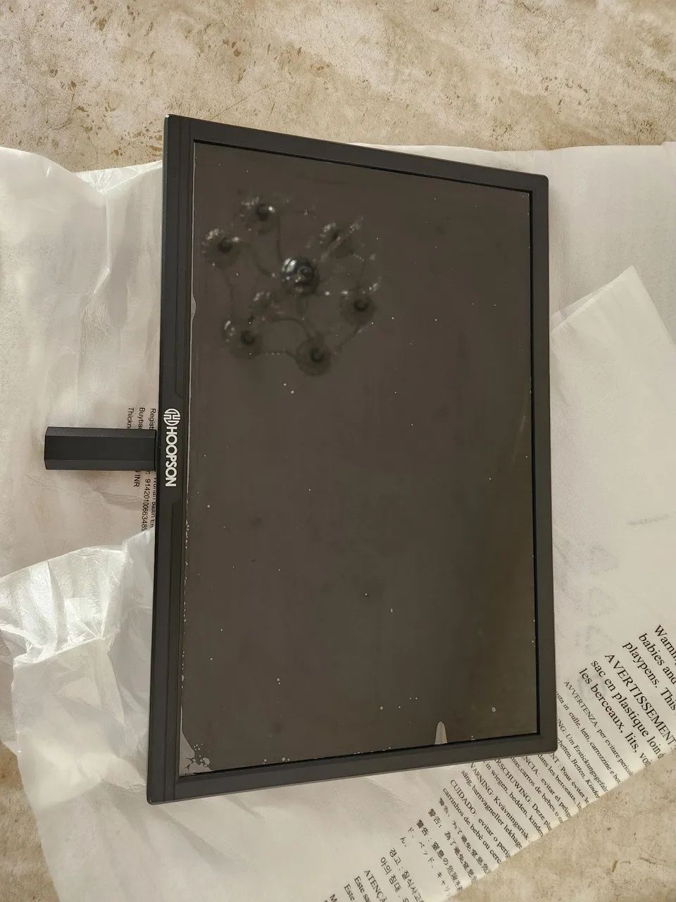 Monitor hoopson 19 polegadas no plástico! - Foto 2