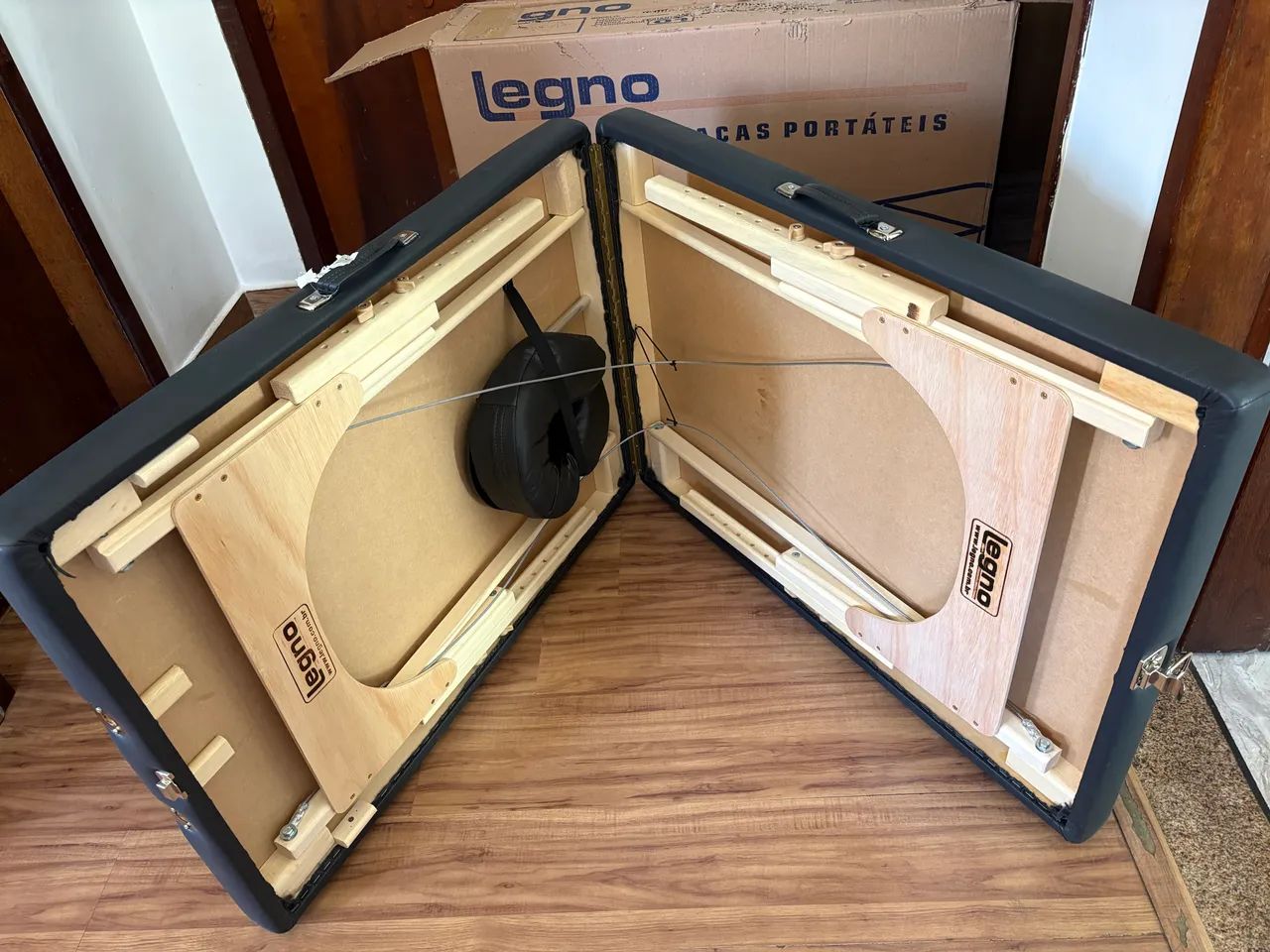 Maca Portátil Legno Sirius Preta - Foto 3