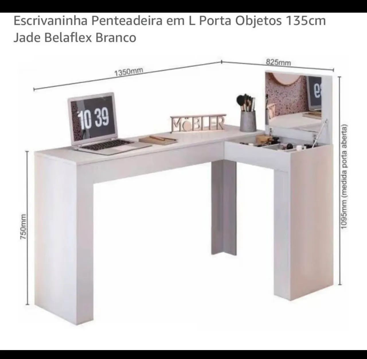 Penteadeira/Escrivaninha - Foto 3