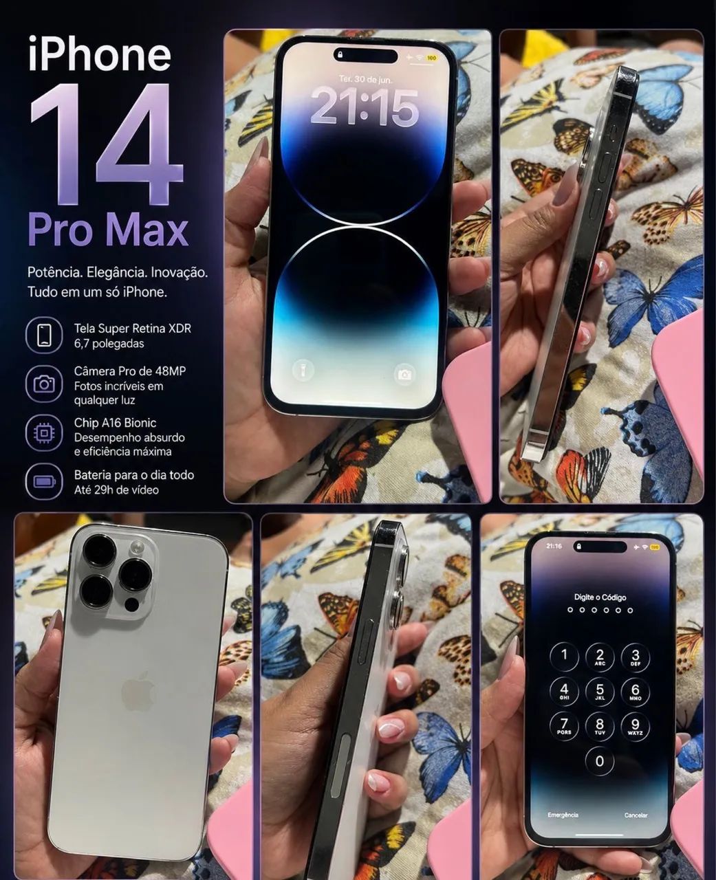 Vendo iPhone 14 Pro Max  - Foto 2