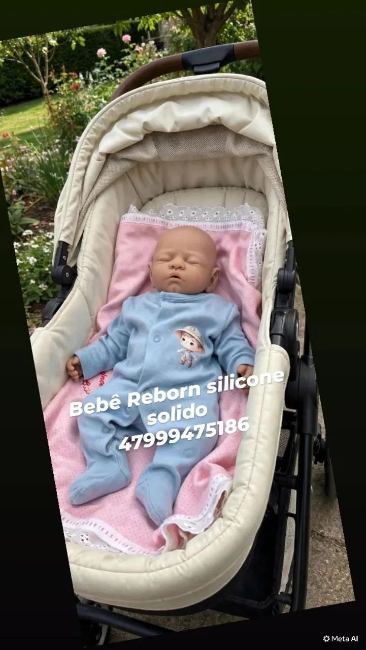 Bebê Reborn silicone solido  - Foto 2