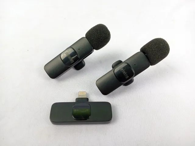 Microfone de lapela sem fio para Iphone - Foto 2