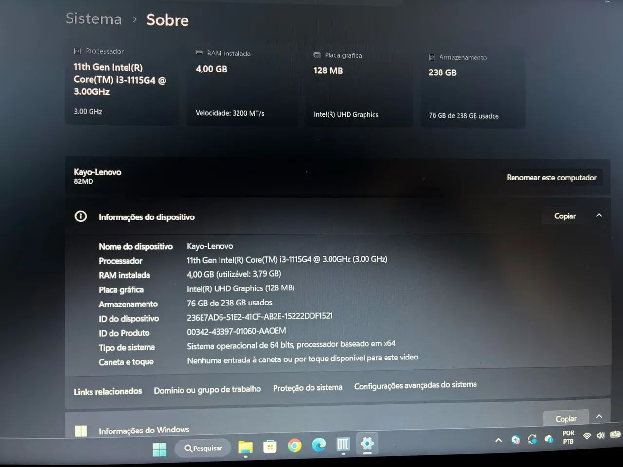 Notebook Slim 3I - Foto 4