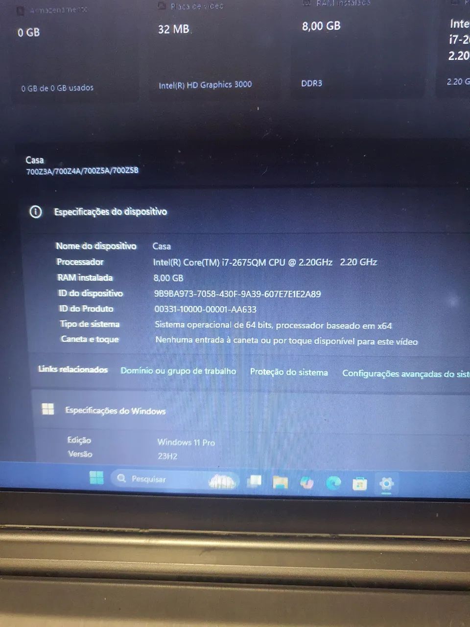Notebook Samsung  chronos NP700Z5C, Intel i7 8GB  TROCO - Foto 5