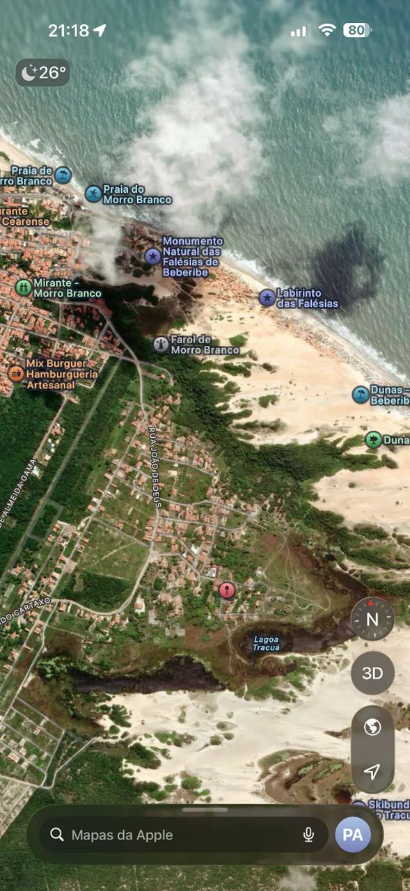 Terreno 480m Morro Branco - Beberibe