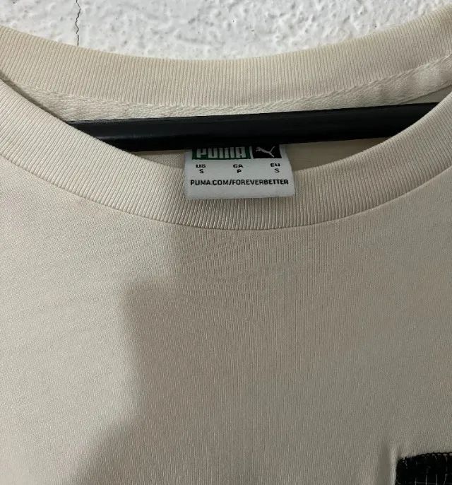 Camiseta Puma Oversized com Bolso - Foto 3