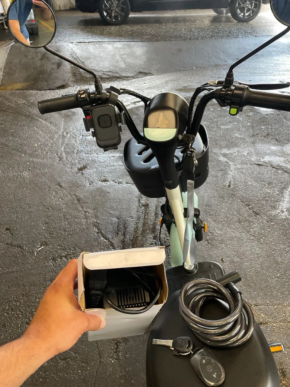 Scooter Elétrica Mini Kuyan  - Foto 4