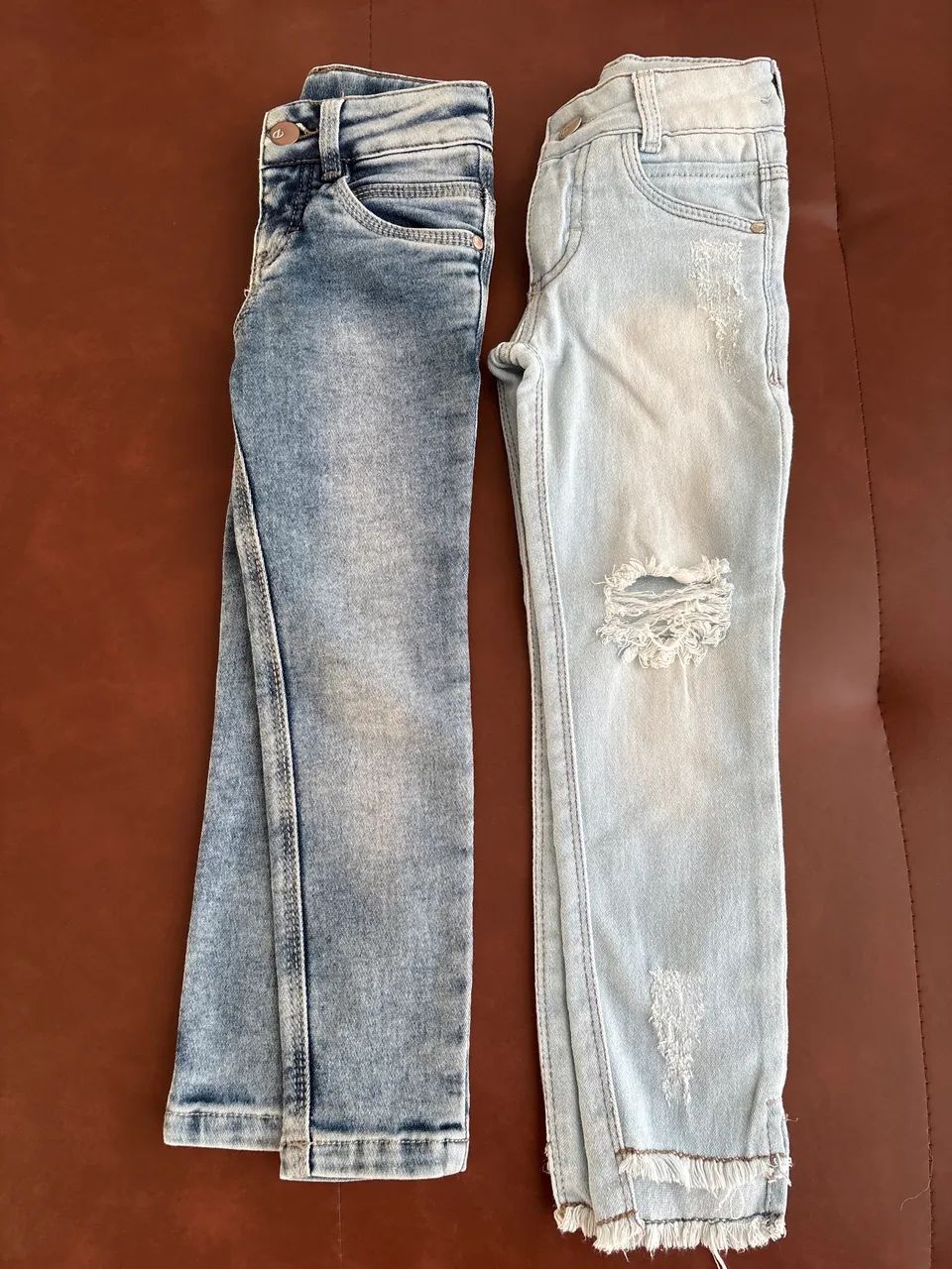 2 Calças jeans menina com elastano da marca Pullga TAM 4 - Foto 3