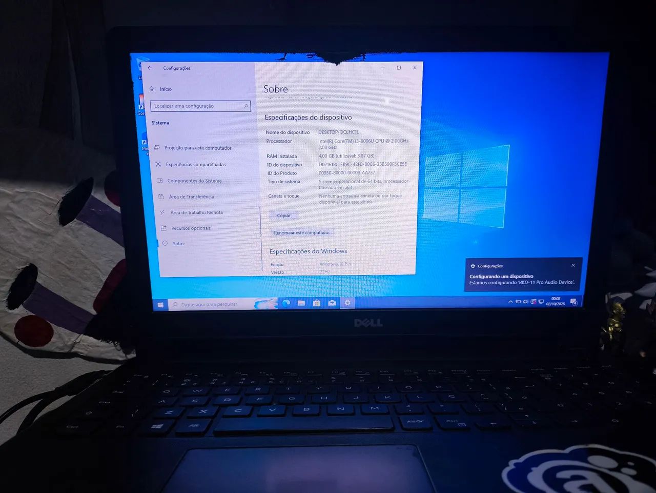 Notebook DDR4 DELL