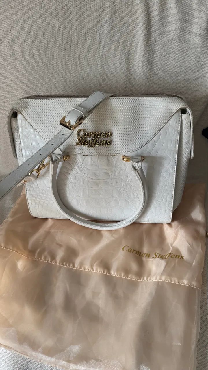 Bolsa Carmen Steffens com lenço