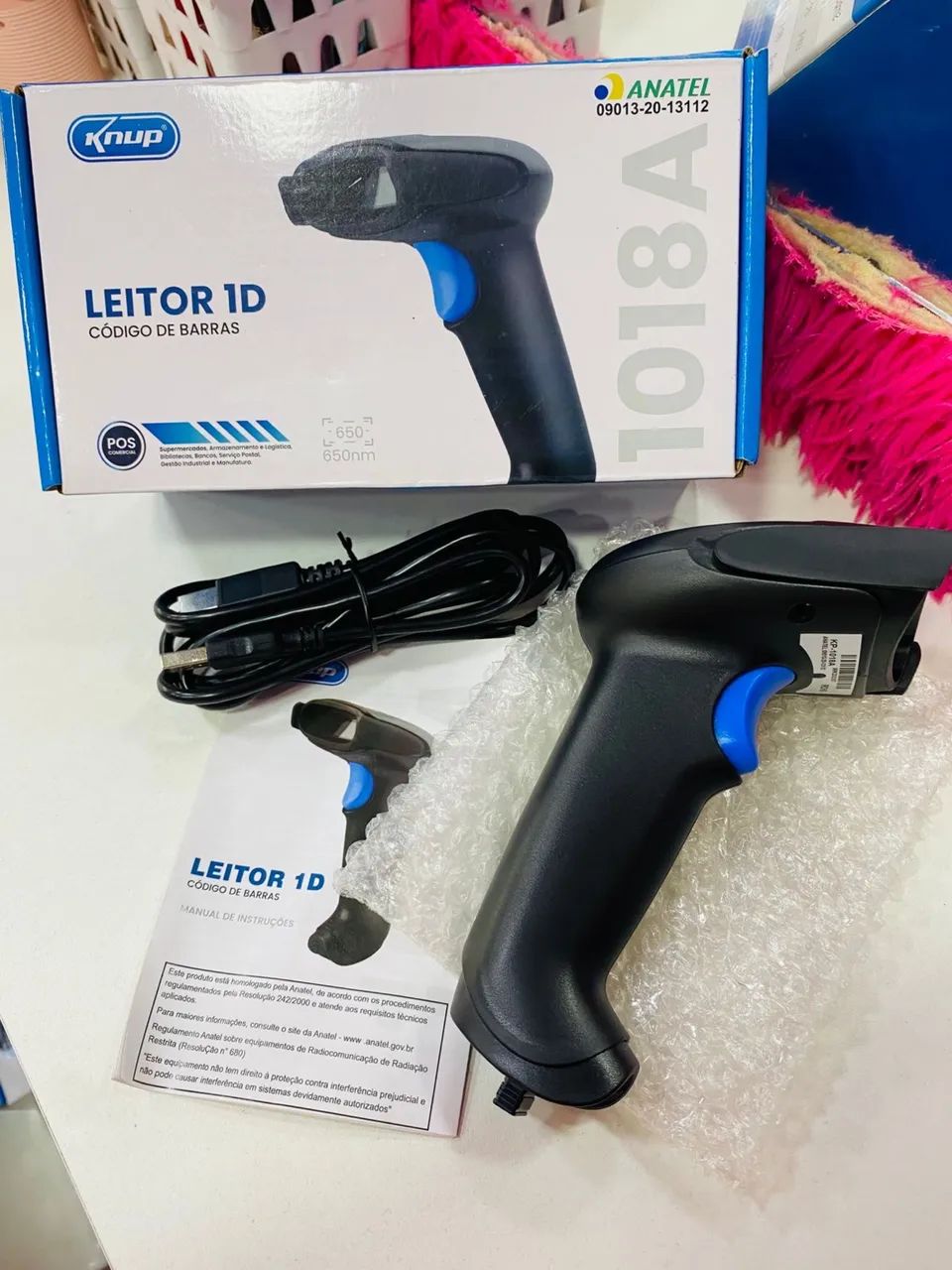 Leitor de código de barras e impressora - Foto 4