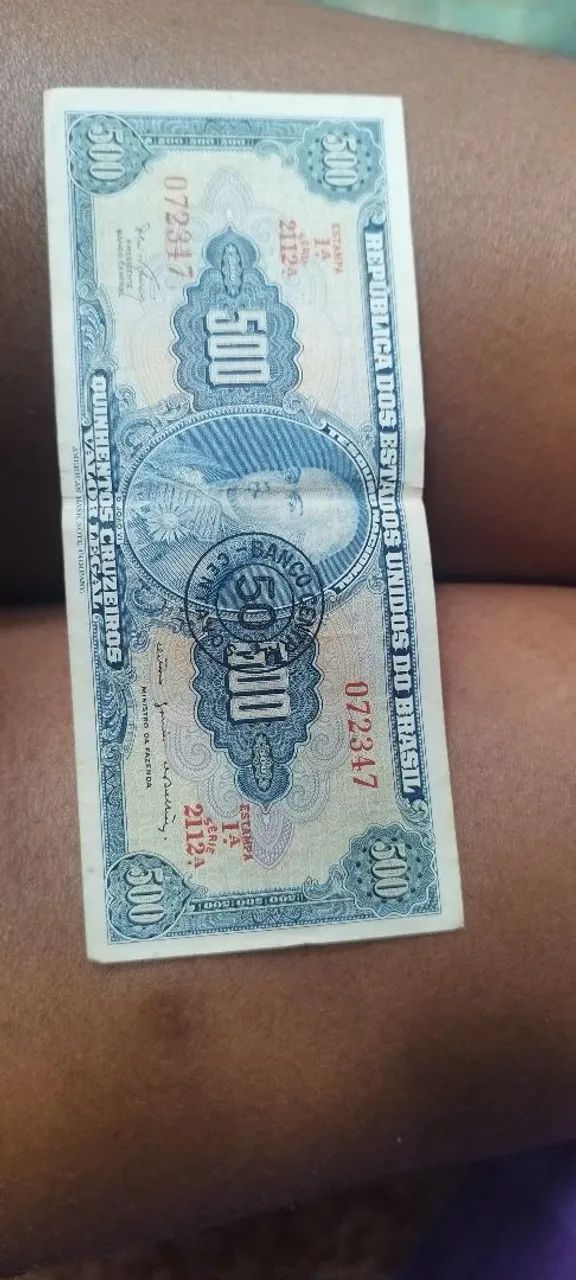 Vendo nova nova de 500 cruzeiro  - Foto 2