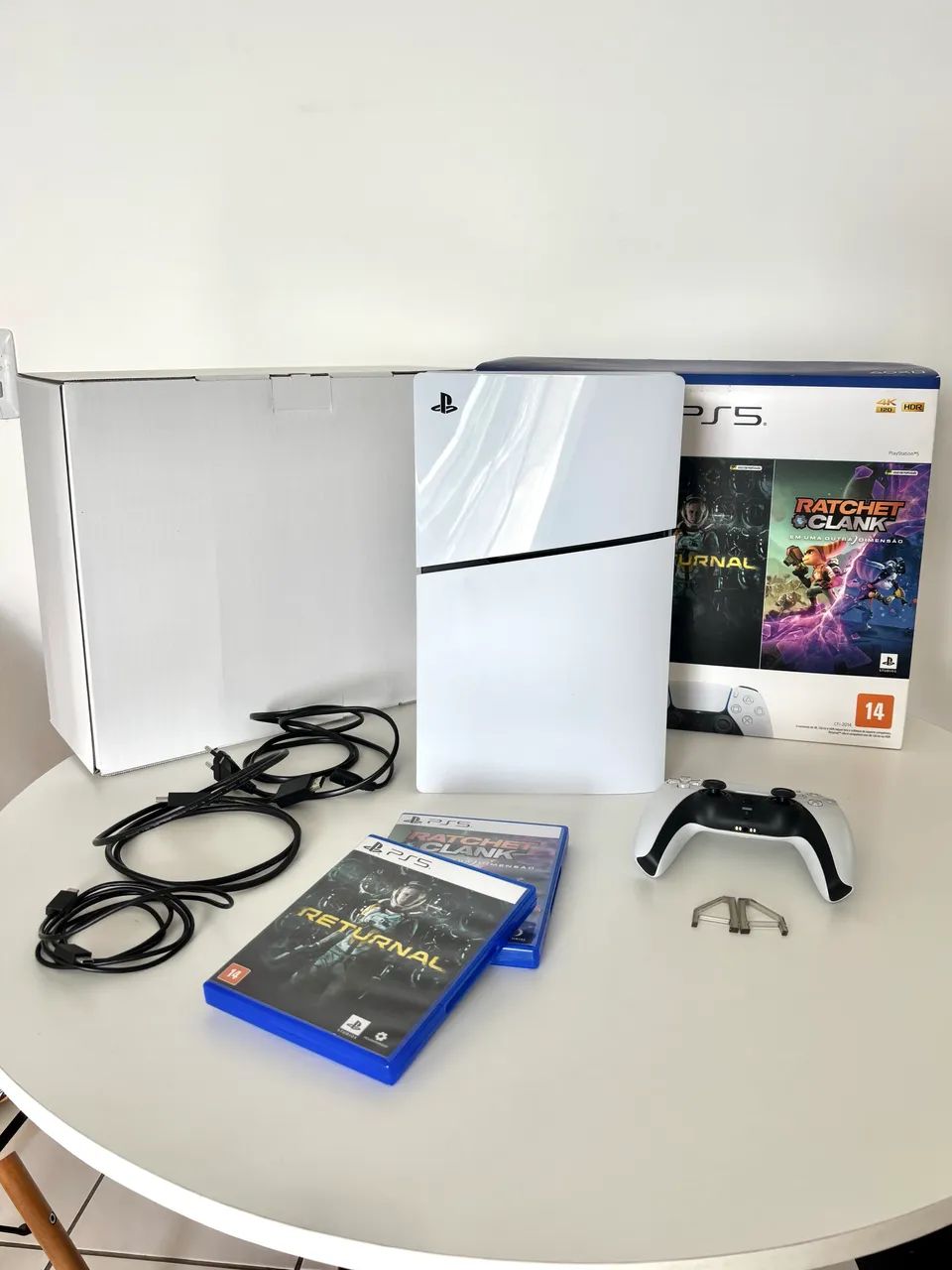 PlayStation®? 5 Slim - Versão com Disco + 2 Jogos Originais - Foto 5