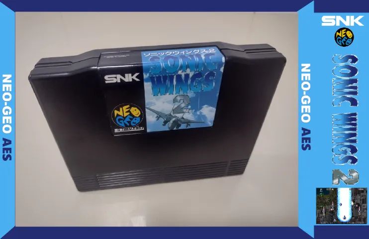 NEO GEO AES ROM Sonic Wings 2 II MVS Convert Japan NEO GEO AES ROM Sonic Wings 2 II MVS Convert Japan