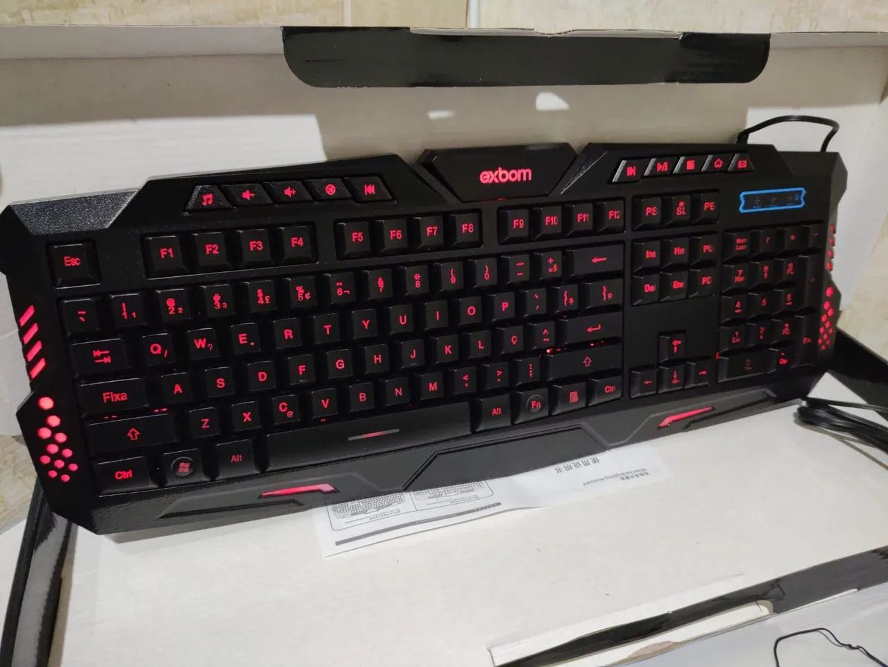 Vendo teclado PC gamer, modelo E bom BK-G35 - Foto 3