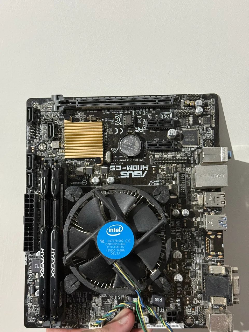 Kit placa mae + i3 + 8gb ram