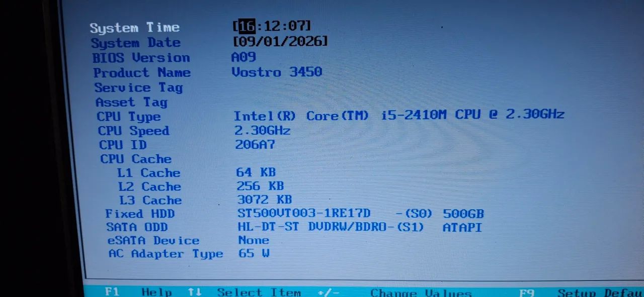 Notebook Dell Inspiron N4110