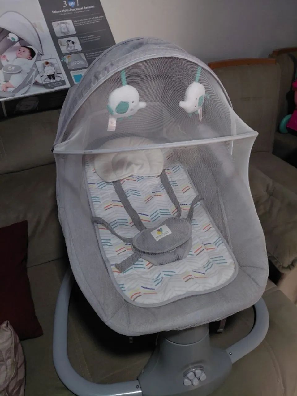 Cadeirinha de balanço automática 