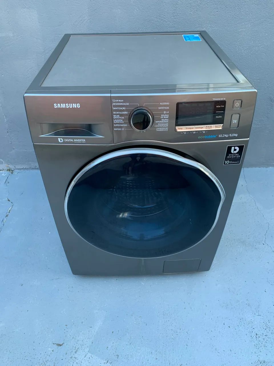 Máquina lava e seca Samsung 10.2 KG 