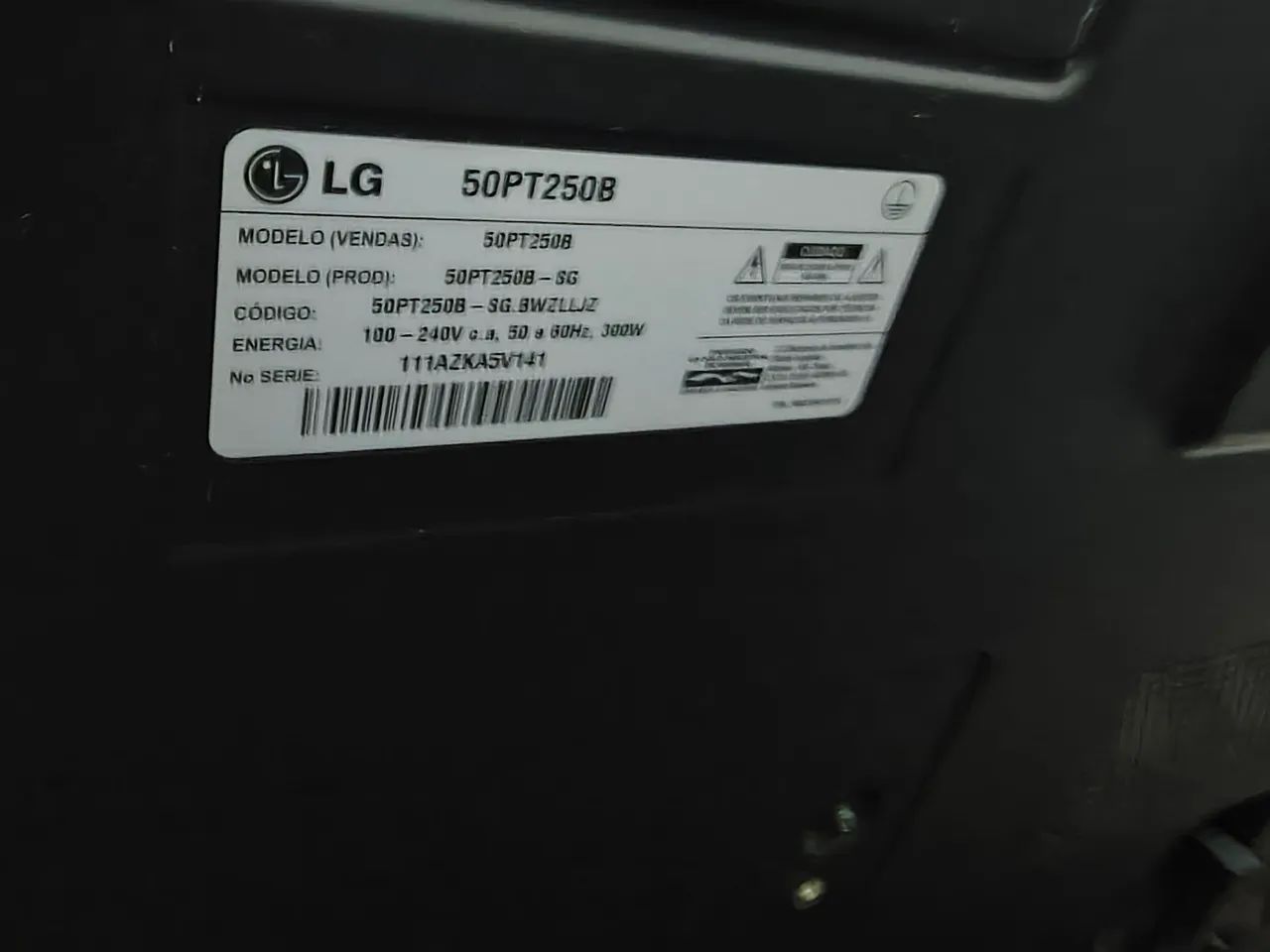 Tv LG 50 polegadas de plasma excelente estado ! - Foto 4