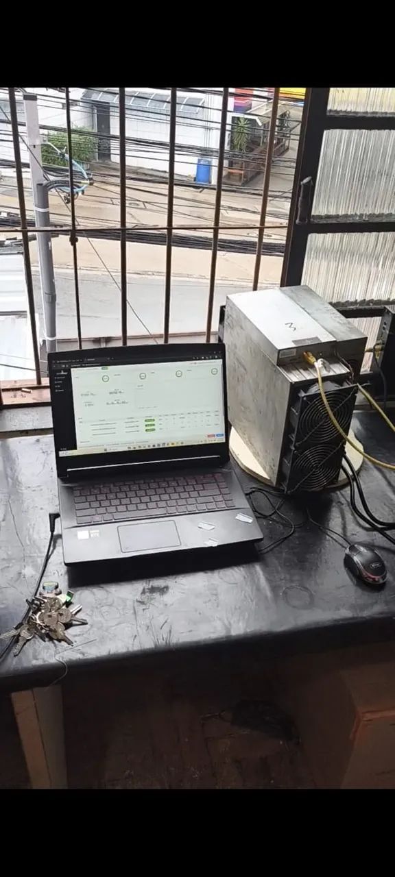 2 mineradoras S19 95 Antminer Semi nova - Foto 2