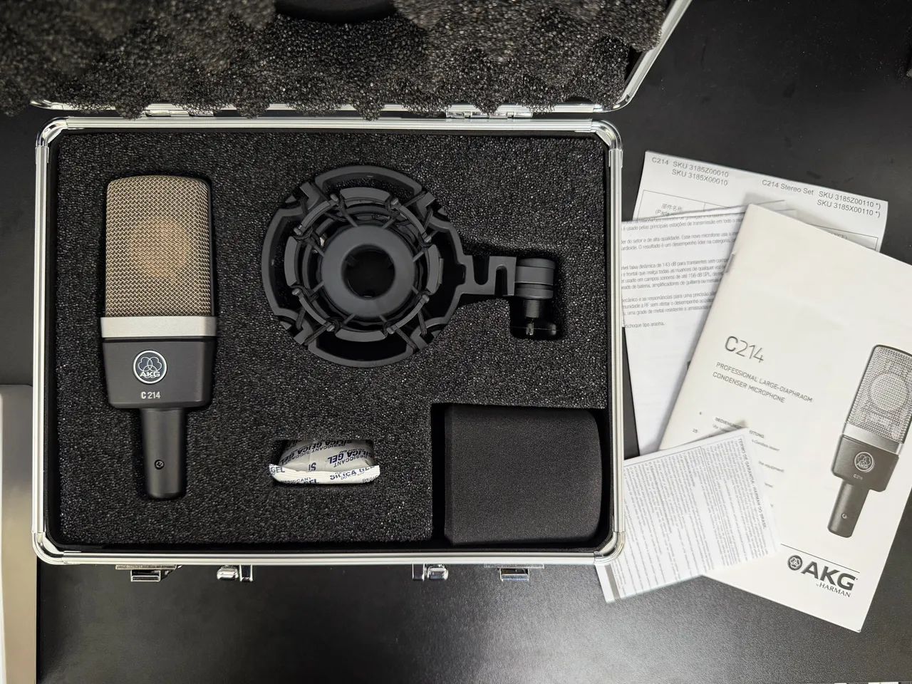 Microfone AKG C214 Novo! - Foto 3