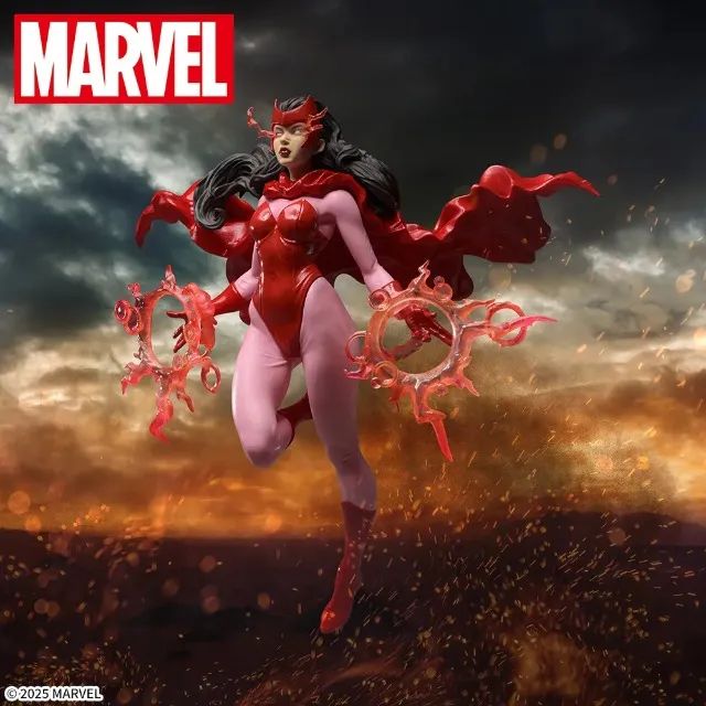 Sega Marvel Comics Act/cut Figure Feiticeira Escarlate  - Foto 3