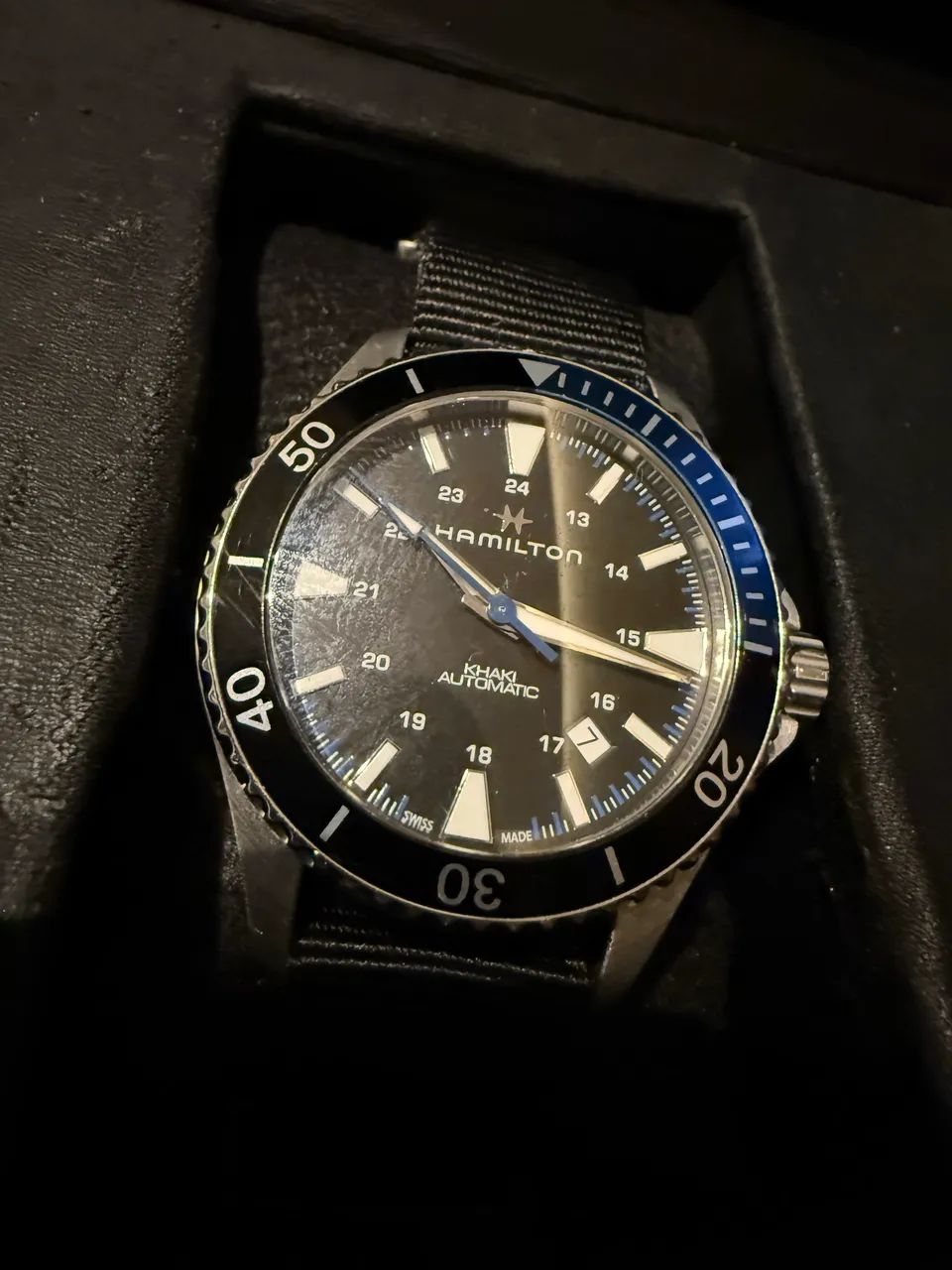 Relogio Hamilton Khaki Scuba Batman - Foto 4