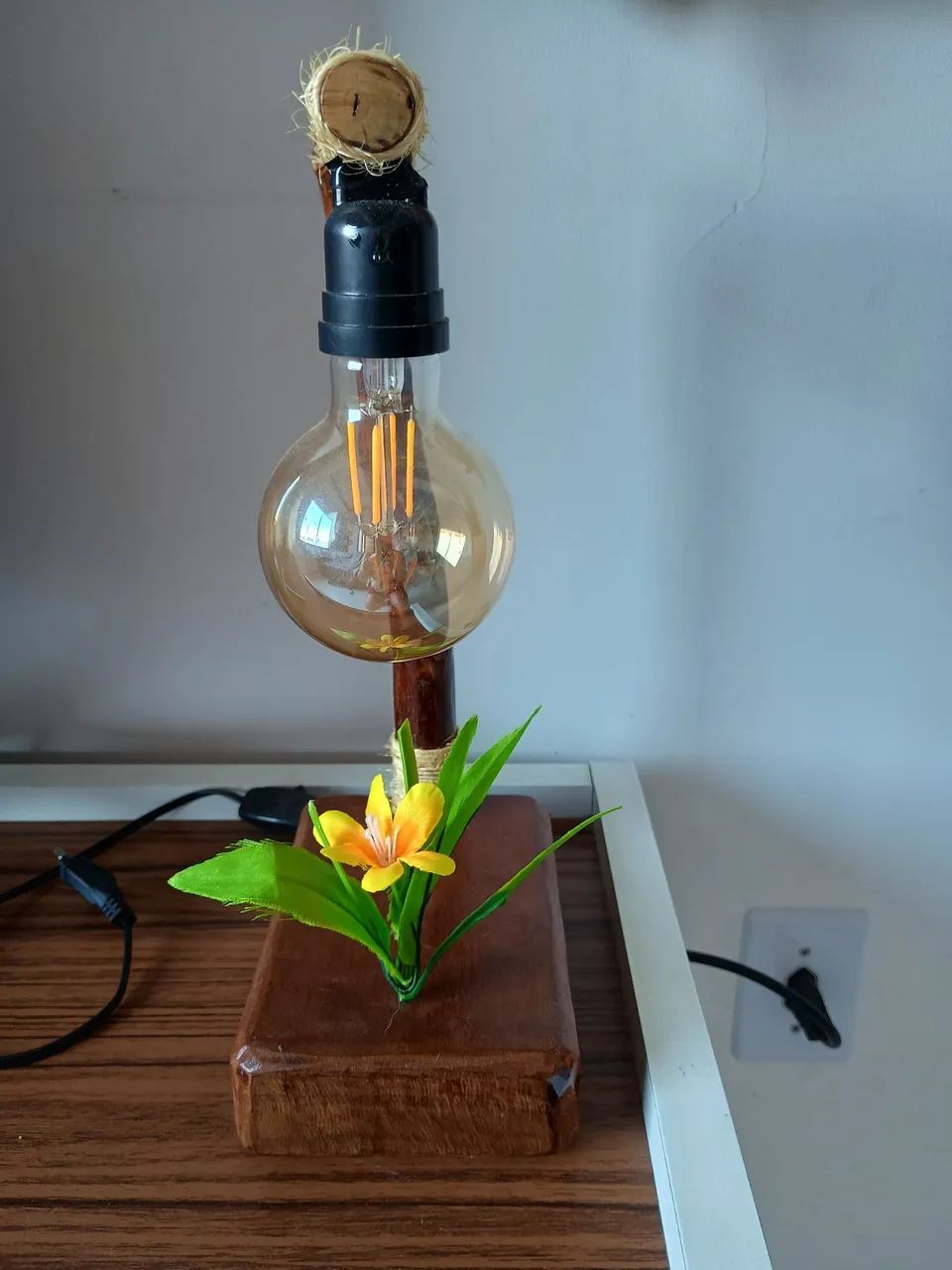 Luminária artesanal  - Foto 3