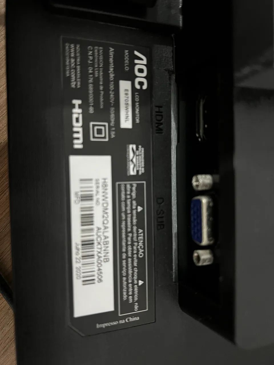 Monitor Hdmi