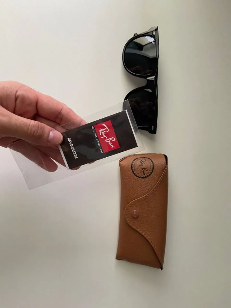 Óculos Ray-ban Original Clássico Wayferer Novo - Foto 2
