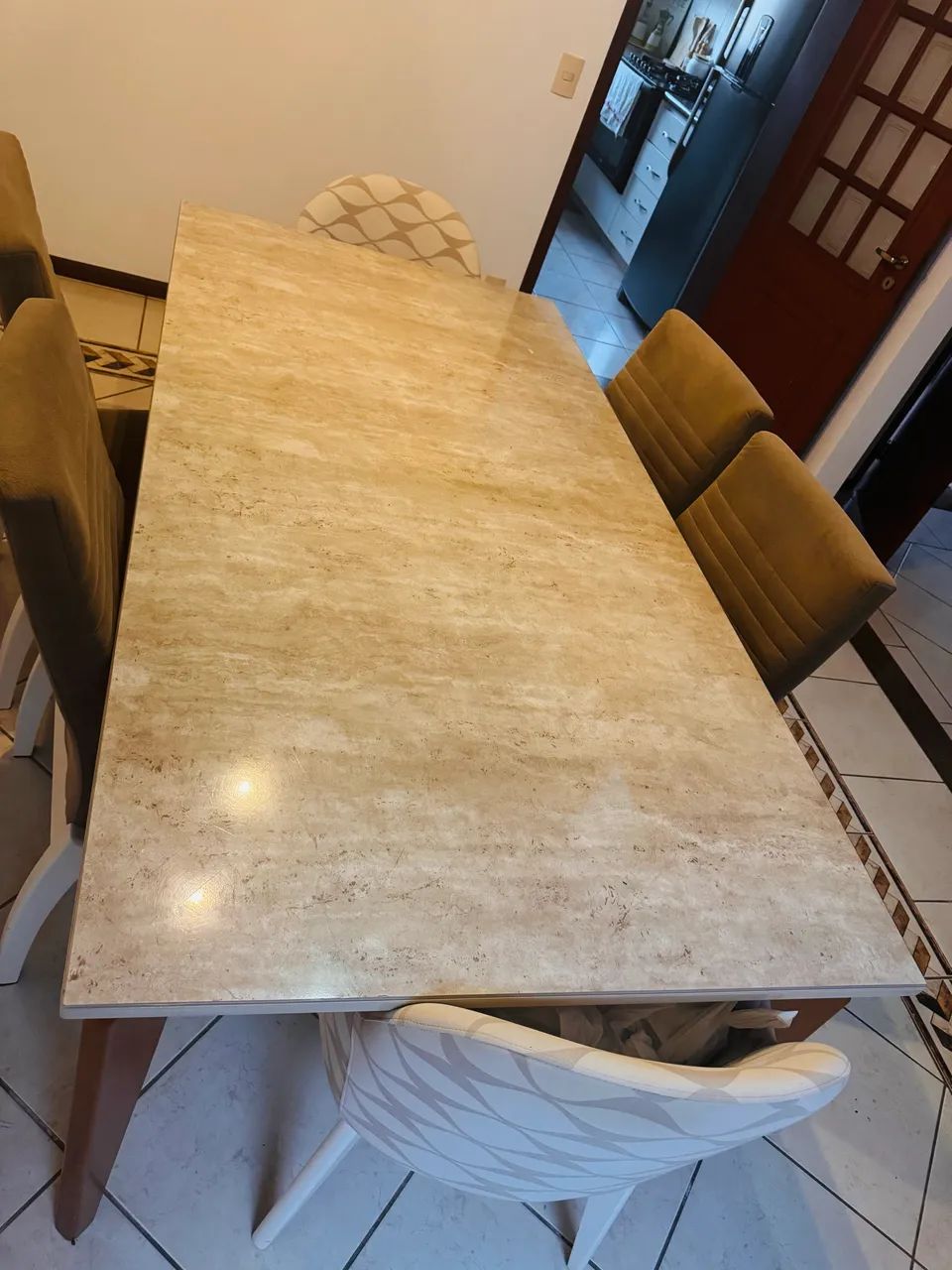 Vendo mesa retangular  - Foto 2
