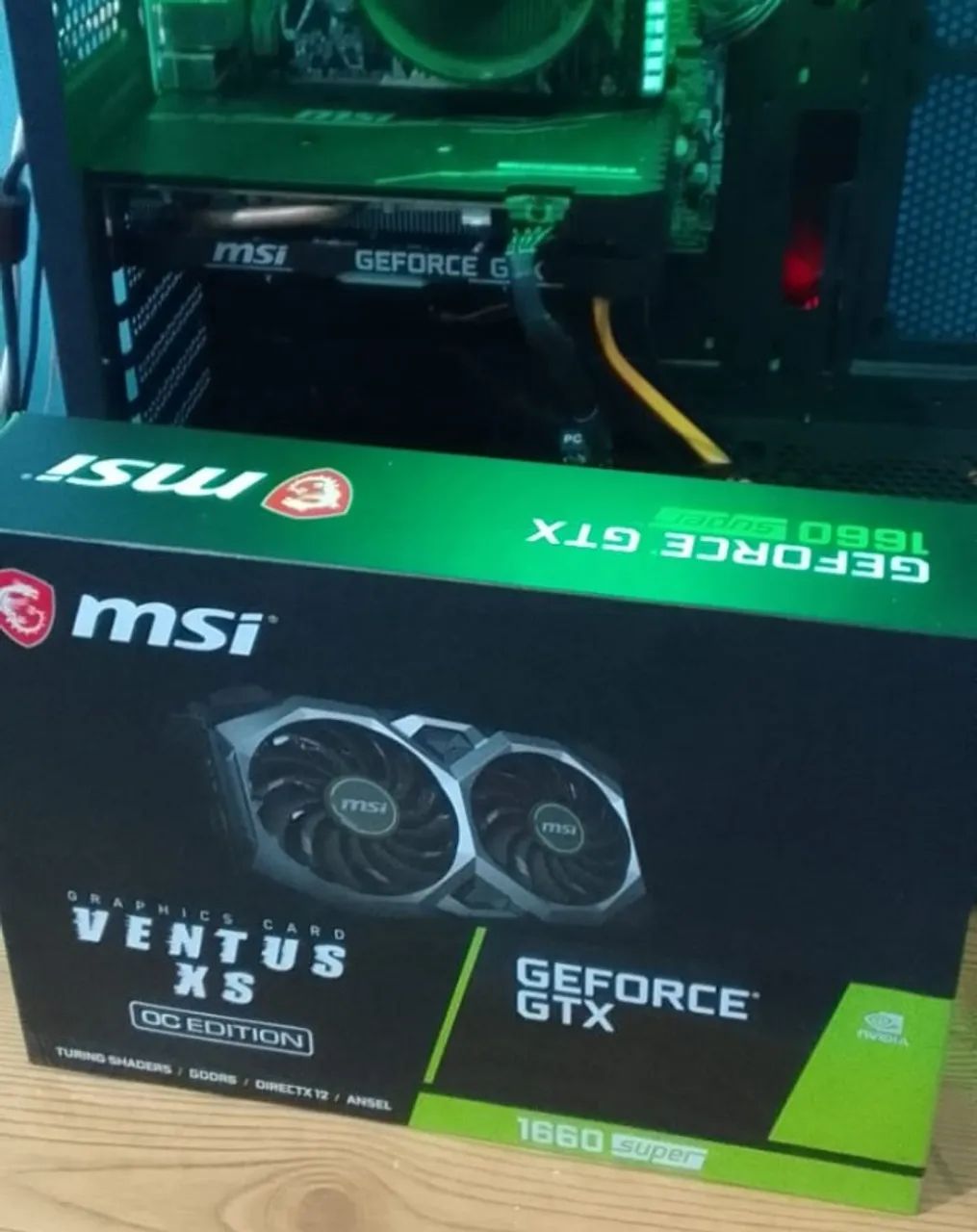 Placa de vídeo MSI 1660 Super 6GB DDR6 - Foto 3