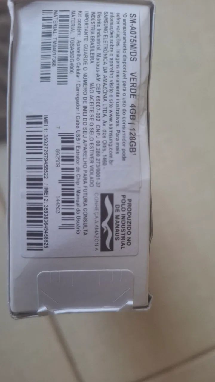 CELULAR SAMSUNG A07 NOVO NA CAIXA  - Foto 5