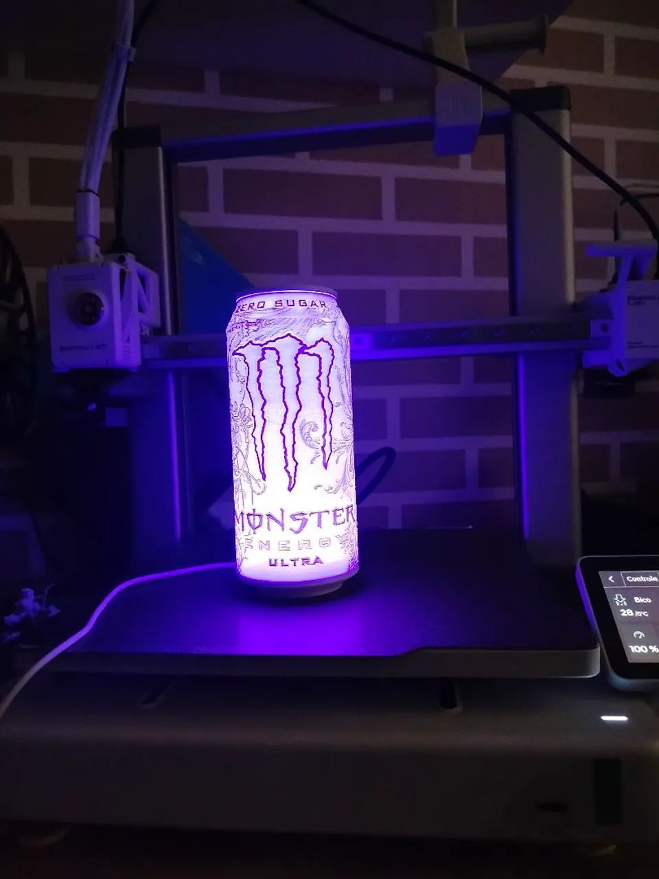 Luminaria monster com controle - Foto 3