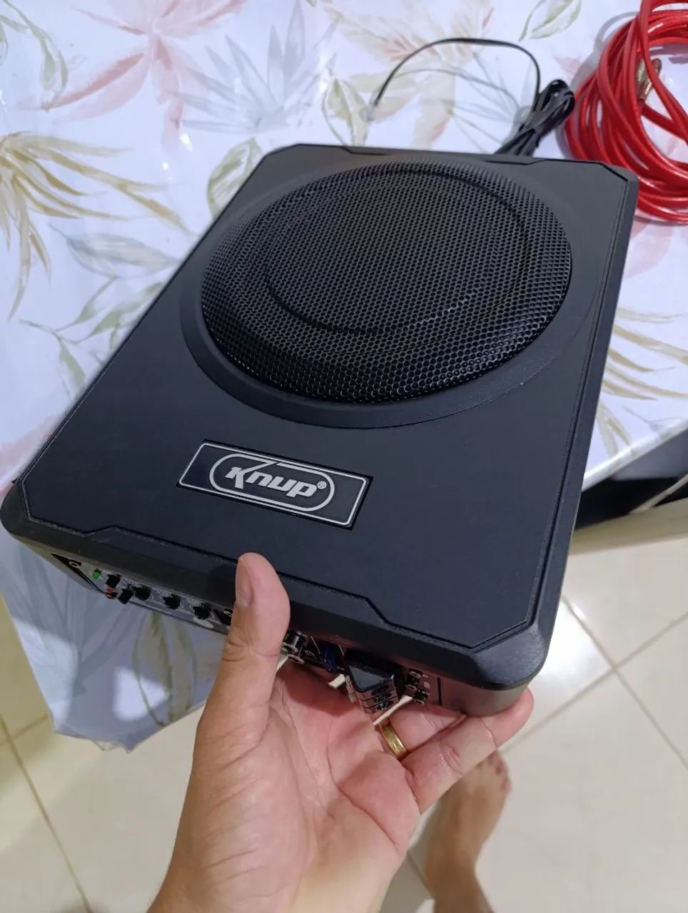 Caixa Slim Subwoofer Knup Kp-sc501 10 200w Rms - Foto 3