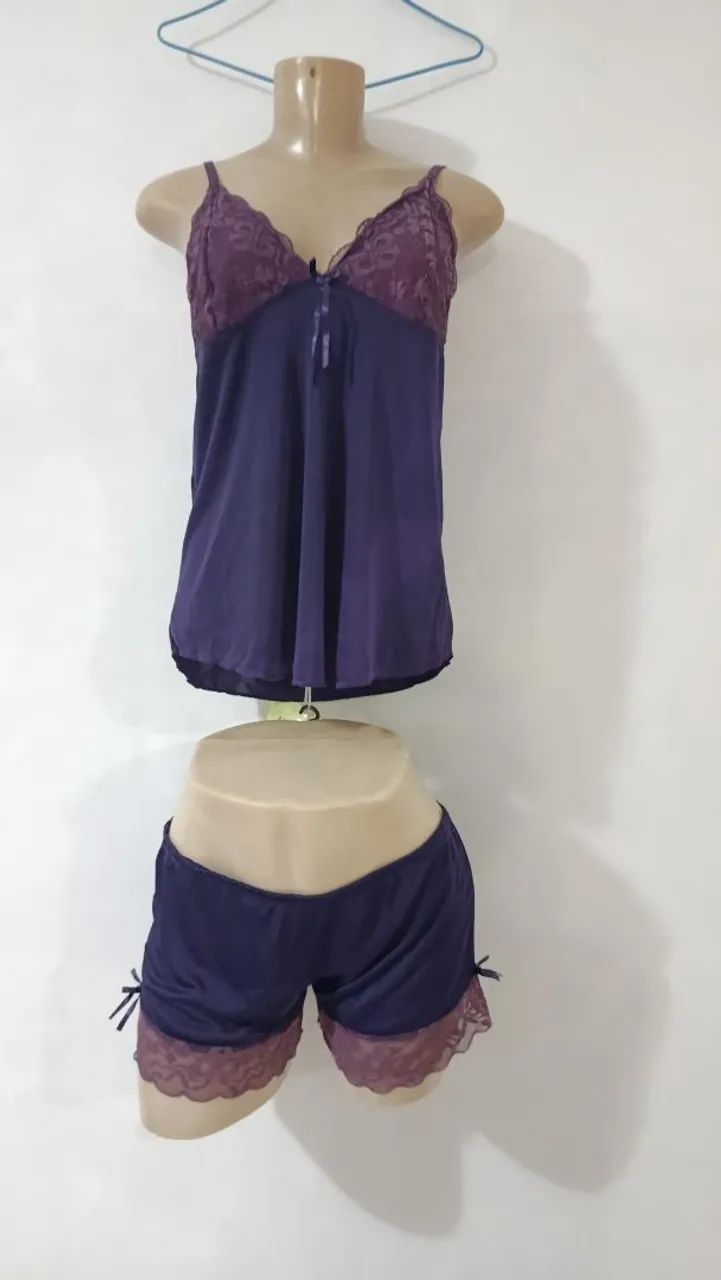 Lingerie roupas de dormir sensual - Foto 2