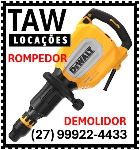 ROMPEDOR DEMOLIDOR LOCAÇÃO ALUGUEL