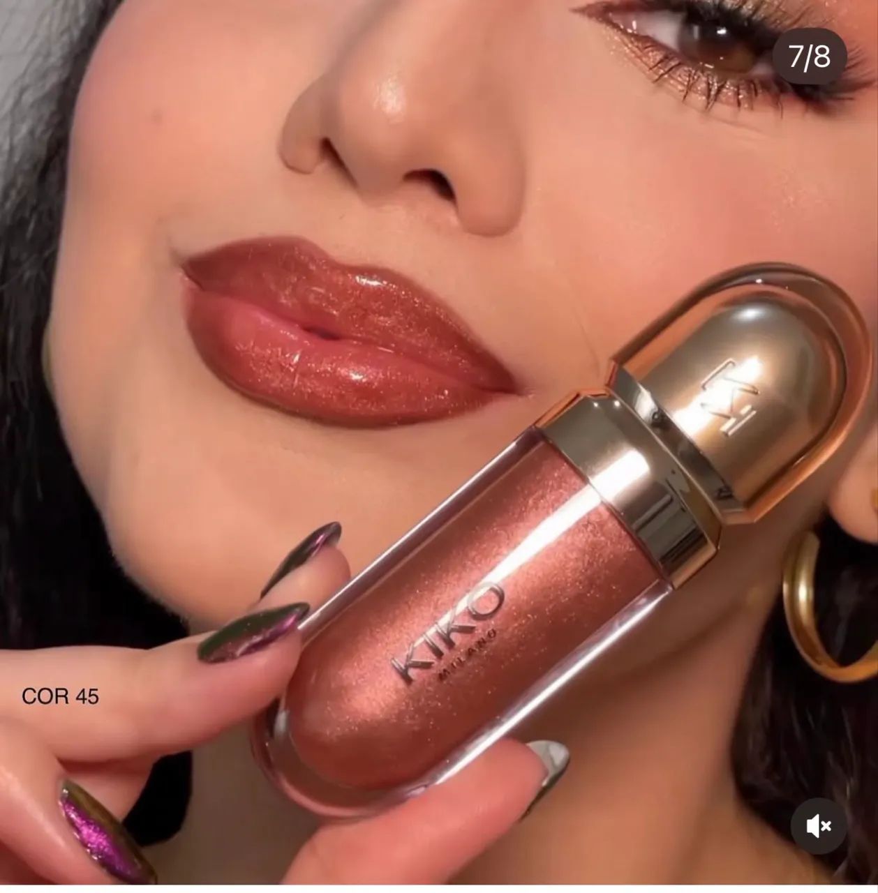 Gloss kiko Milano cor 42, 44 e 45 edição ilimitada  - Foto 4