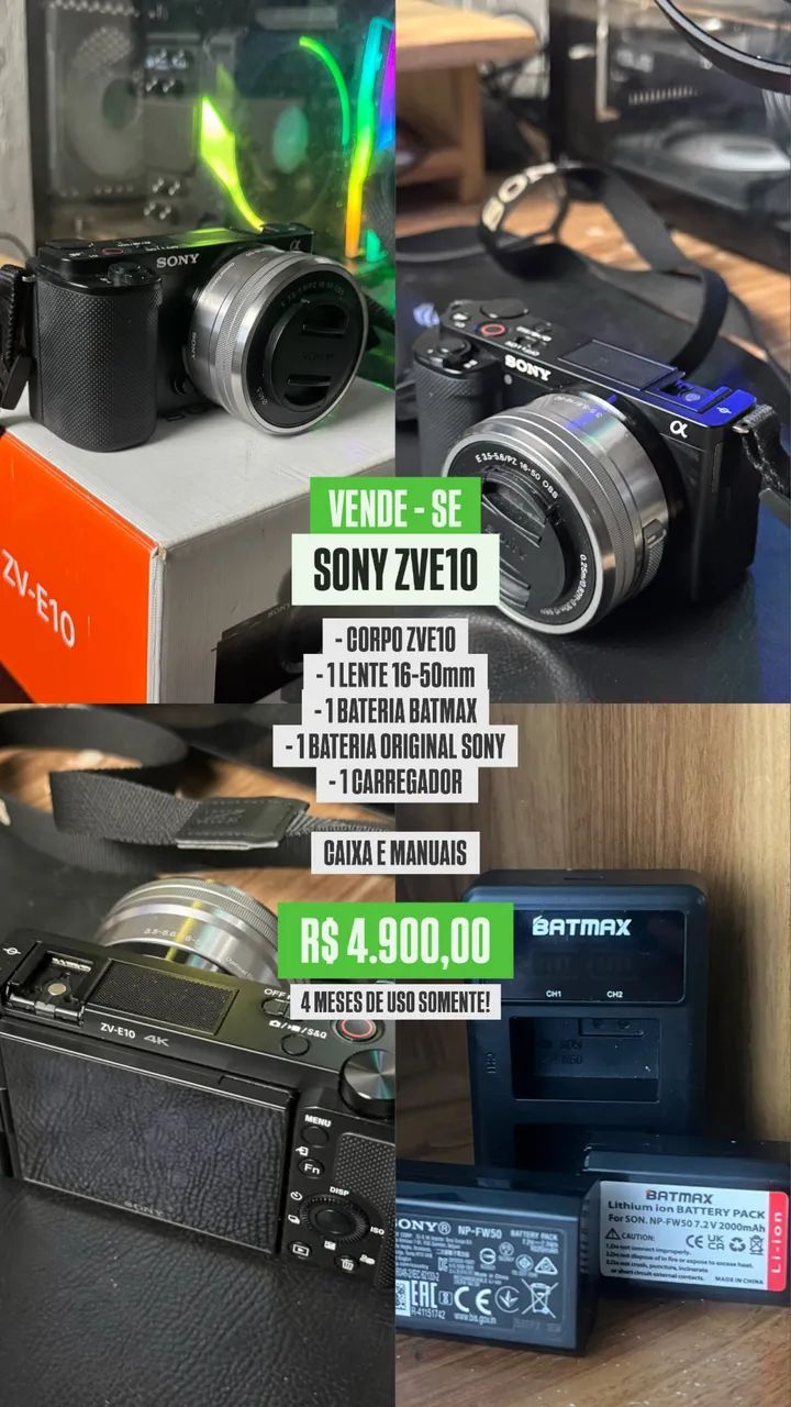 Sony zve10 