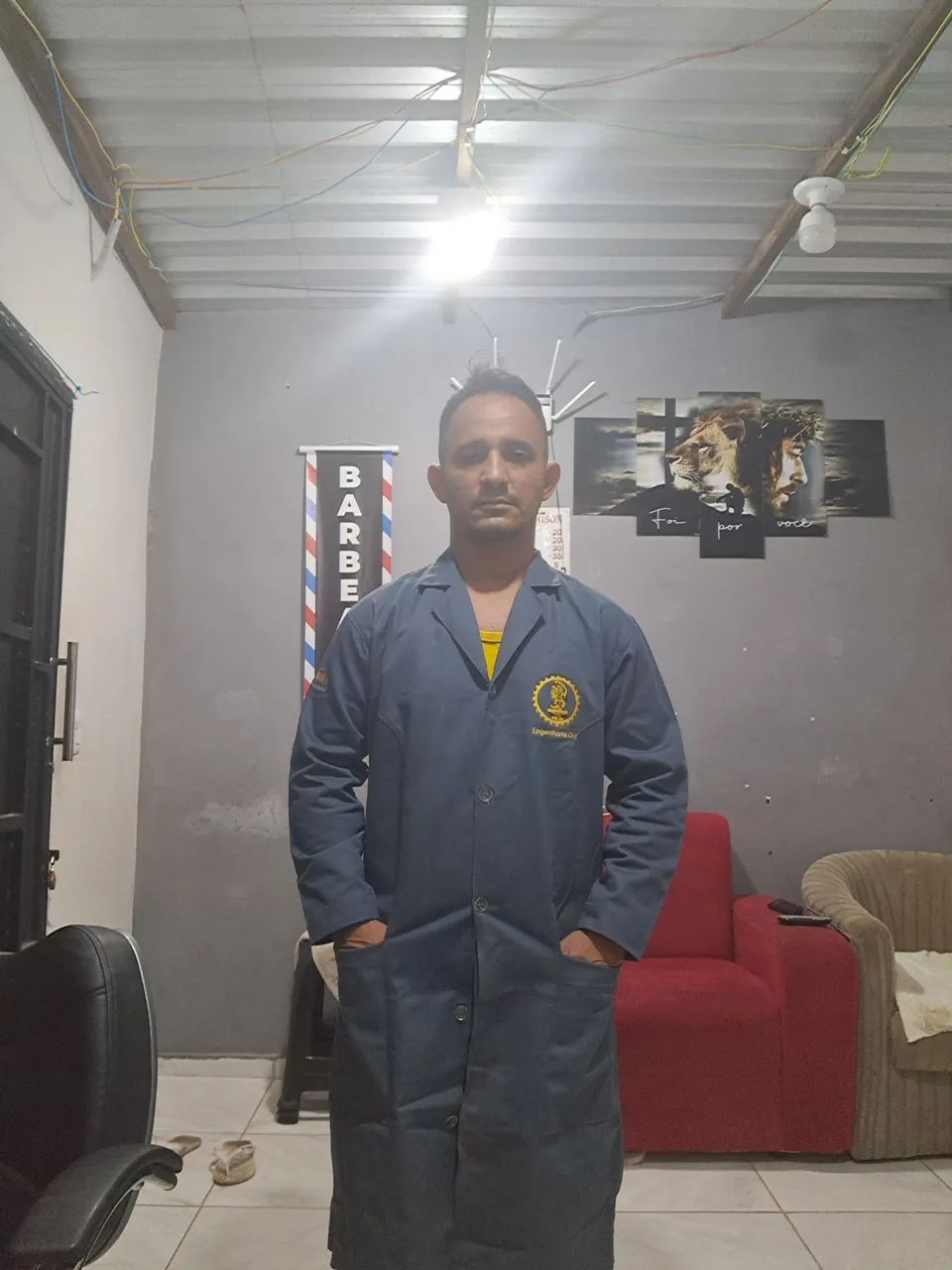 Vendo jaleco de engenharia civil ( UNINORTE ) 