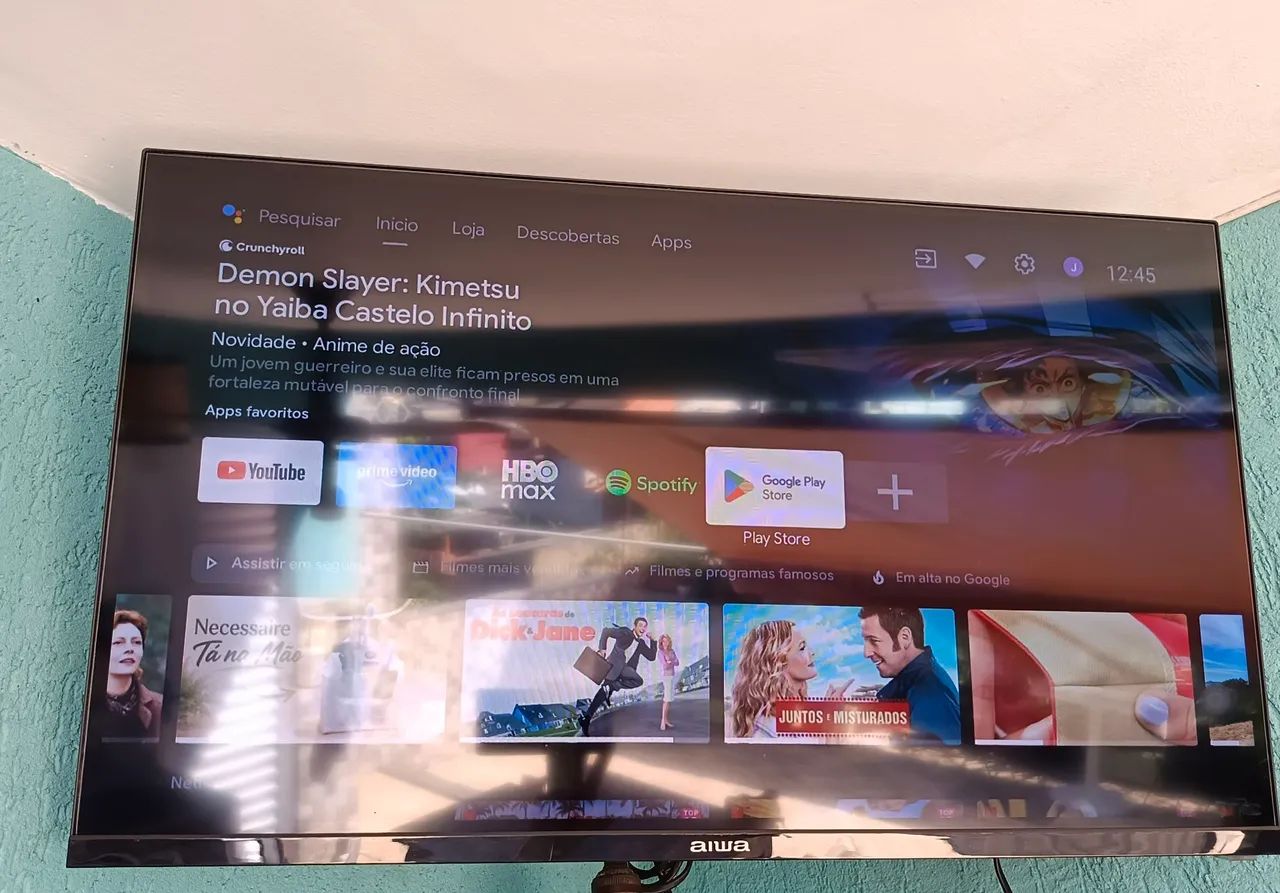 Vendo Smat TV 32" Android Aiwa - Foto 5
