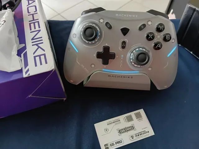 Controle Machenike G5 Pro Max Se C/ Base - Black Gradient Cor Cinza - Foto 4