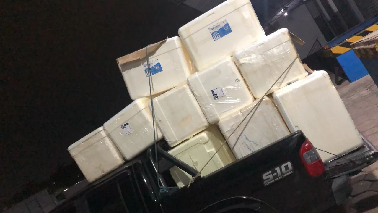 Caixa de Isopor 120 litros - Foto 2
