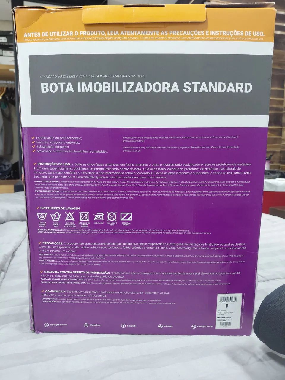 Bota Imobilizadora 33/ 36 - Foto 2
